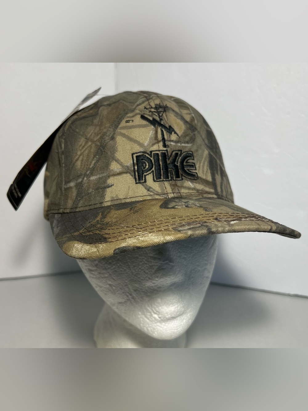 Vintage 90s Bill Jordan’s Realtree X-tra Brown camouflage snapback Hat Made USA
